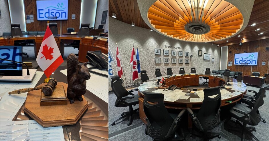 Council Chambers in Edson