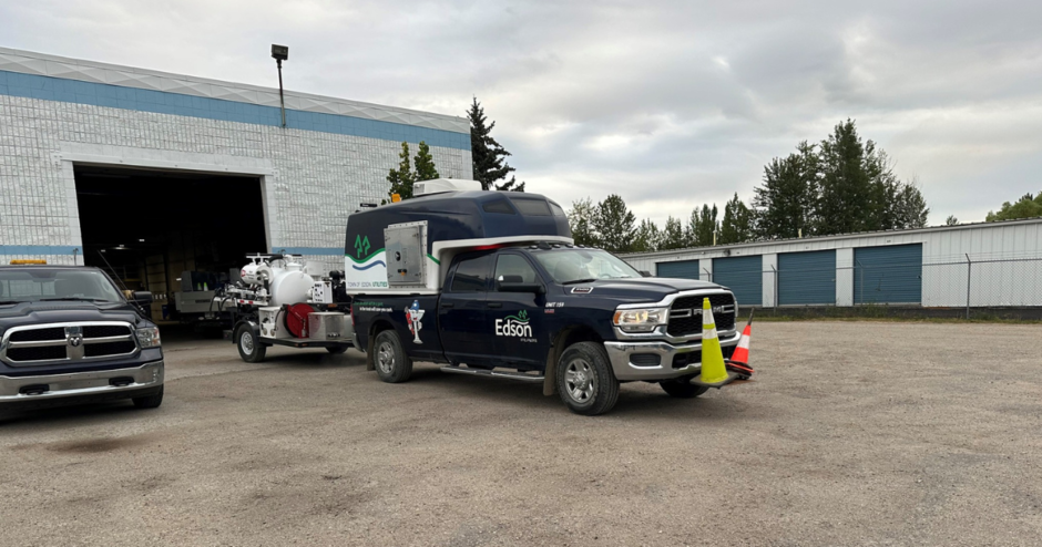 Utility Truck and trailer