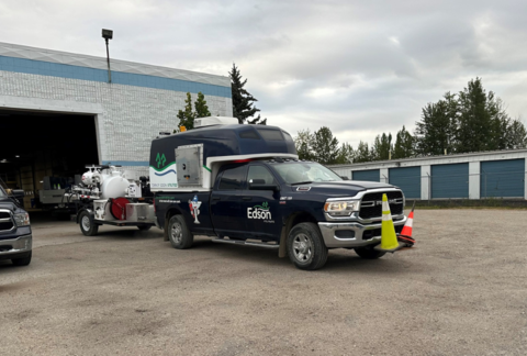 Utility Truck and trailer