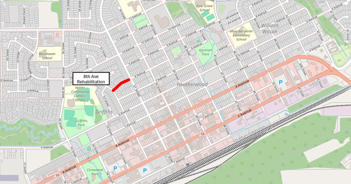 8th Avenue Rehabilitation (51-52 St)