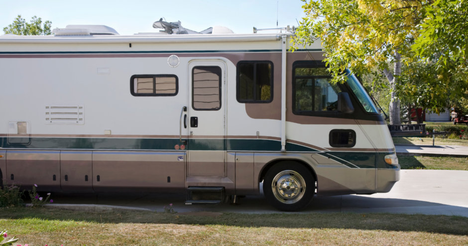 RV on street