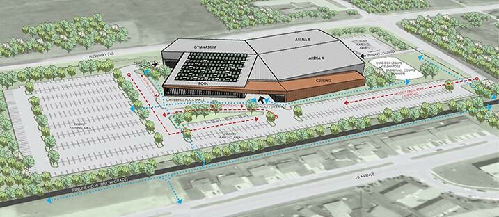 Please note that the image of the multiplex above will no longer reflect the final design of the facility.
